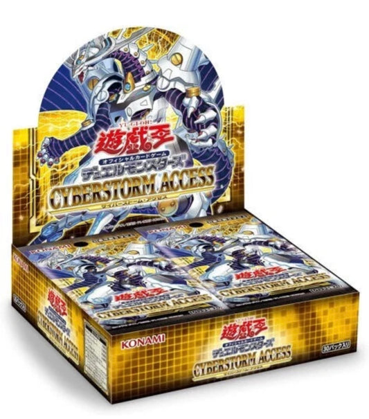 Yu-Gi-Oh! Cyberstorm Access JAP – Booster Box Ufficiale Konami (30 Bustine OCG)