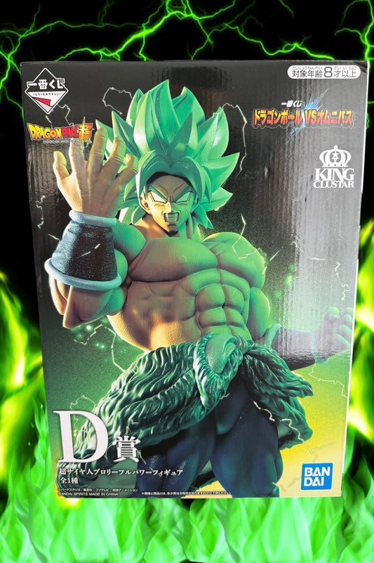 Dragon Ball Super Broly Full Power Figure Ichiban Kuji D Prize King Clustar Bandai