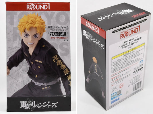 Tokyo Revengers Takemichi Hanagaki Premium Figure Round1 Limited Originale