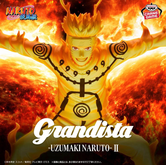 Naruto Uzumaki Grandista – Naruto Shippuden Figure | Banpresto / Bandai Namco