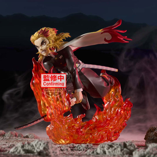 Kyojuro Rengoku Vibration Stars Plus Demon Slayer Figure Banpresto Bandai