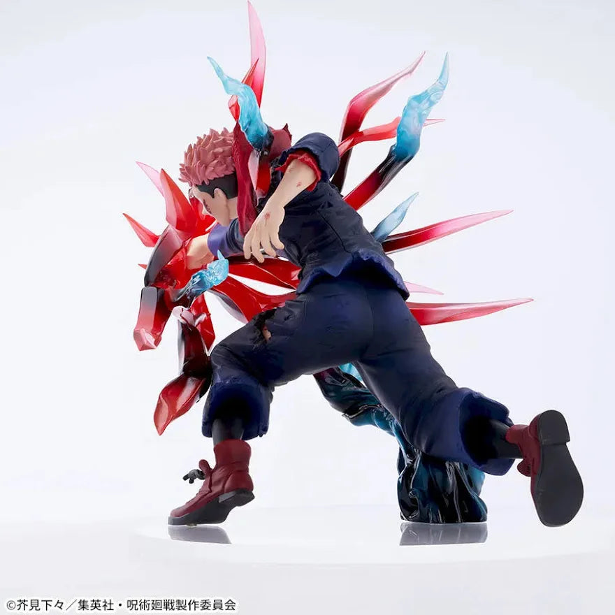 Jujutsu Kaisen Luminasta Yuji Itadori Black Flash Figure SEGA