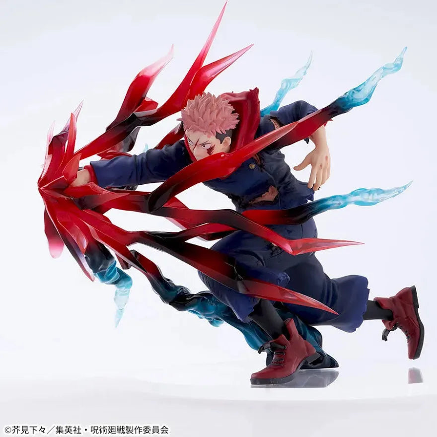 Jujutsu Kaisen Luminasta Yuji Itadori Black Flash Figure SEGA