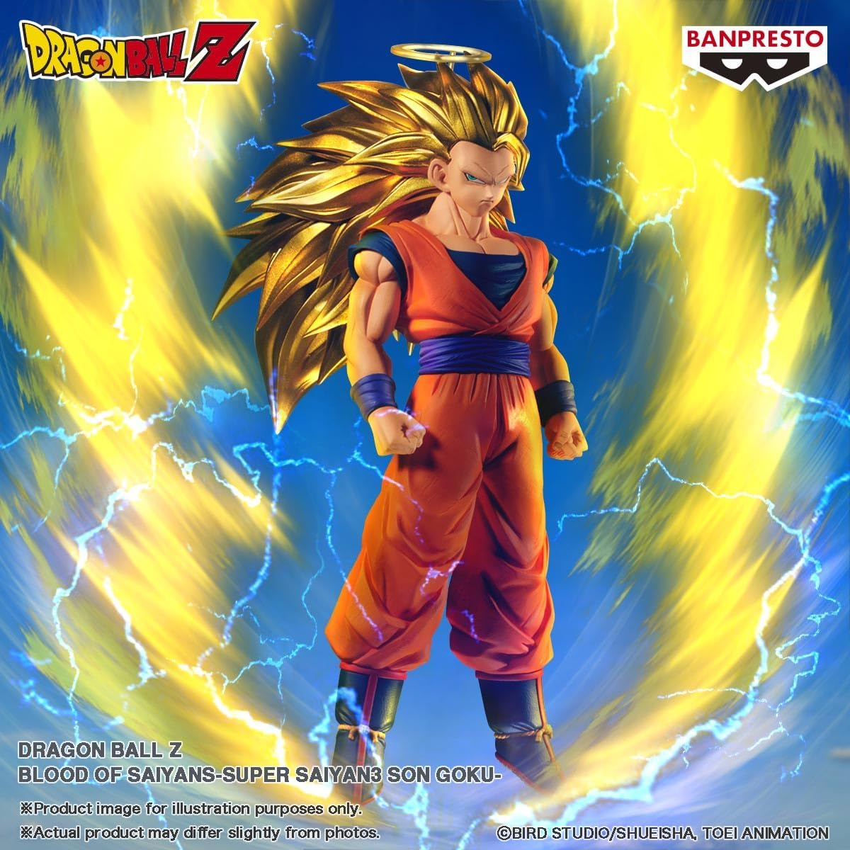 Goku Super Saiyan 3 Blood of Saiyan “BANPRESTO” DBZ Figure