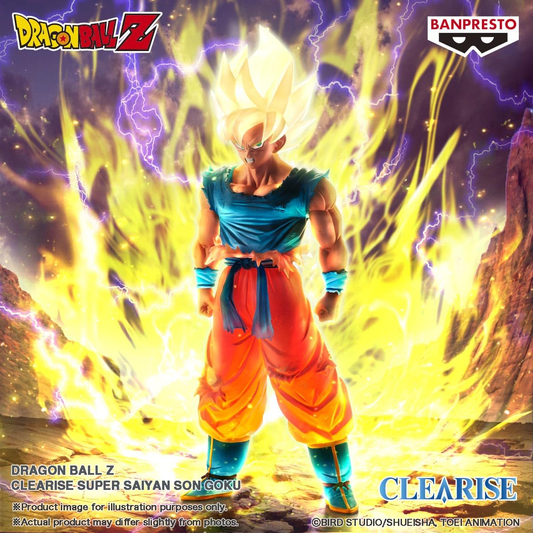 Goku Super Saiyan CLEARISE “BANPRESTO” DBZ Figure