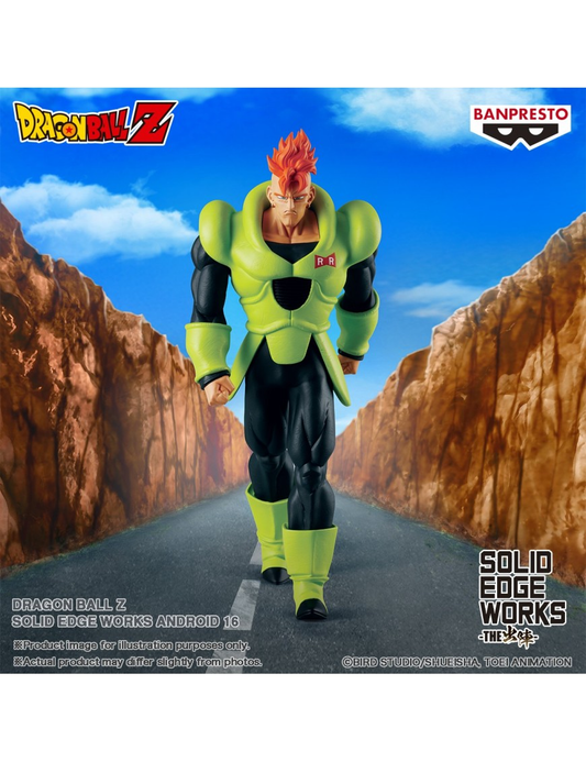 Androide 16 Solid Edge Works “BANPRESTO “ DBZ