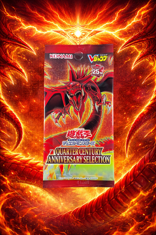 Yu-Gi-Oh! Quarter Century Anniversary Selection Booster (JPN) | Konami 25th | Ultimo Pezzo | Pronta Consegna